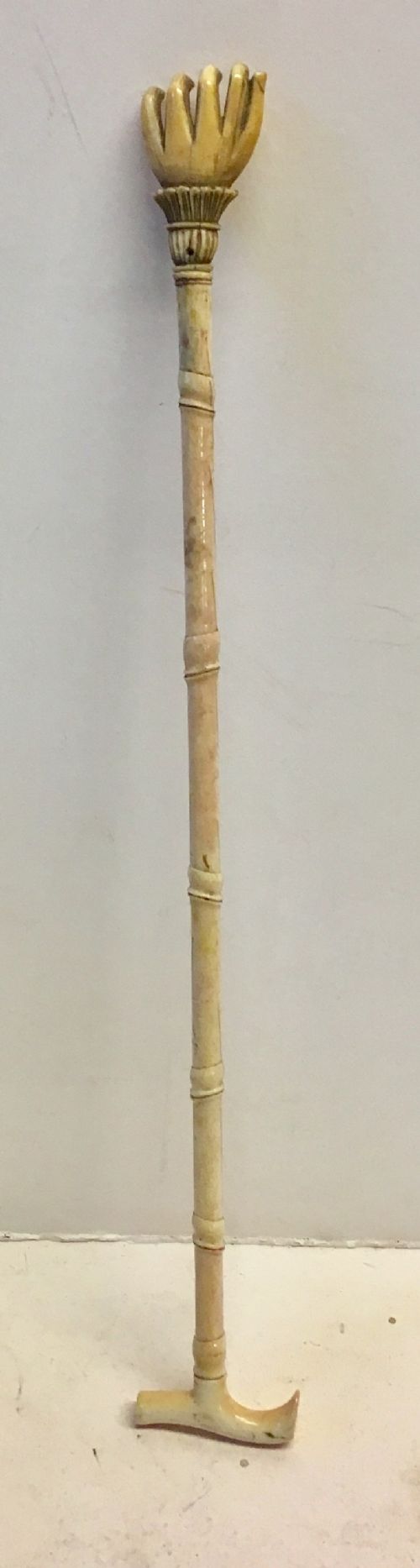 c19th ivory back scratcher