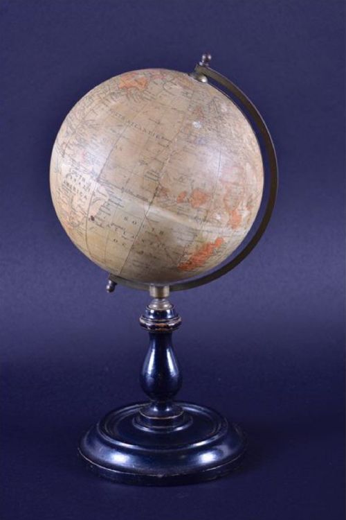 c19th richards chromosphere patented globe
