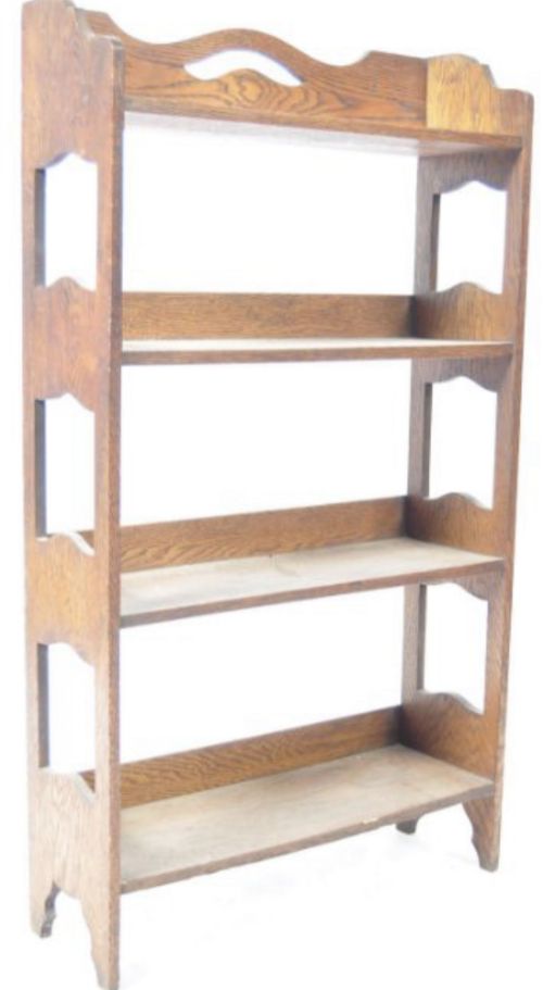 arts and crafts small bookcase