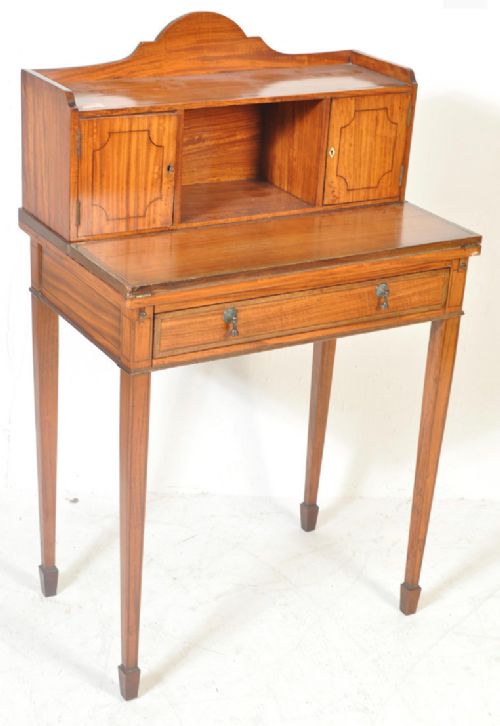 edwardian satinwood ladies desk or bonheur de jour