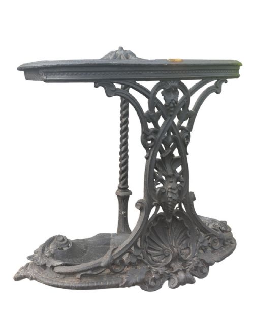 c19th marked coalbrookdale cast iron stick umbrella stand