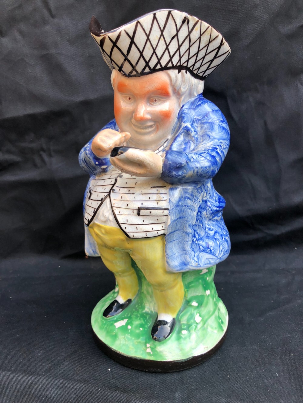 c19th toby jug the snuff taker