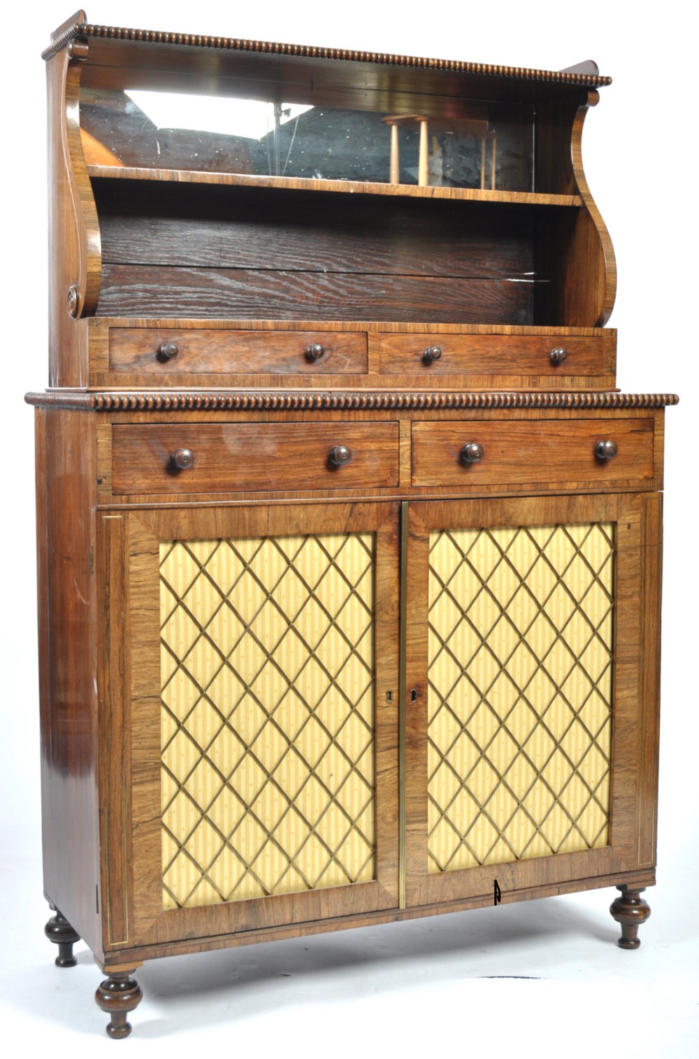 c19th regency rosewood chiffonier