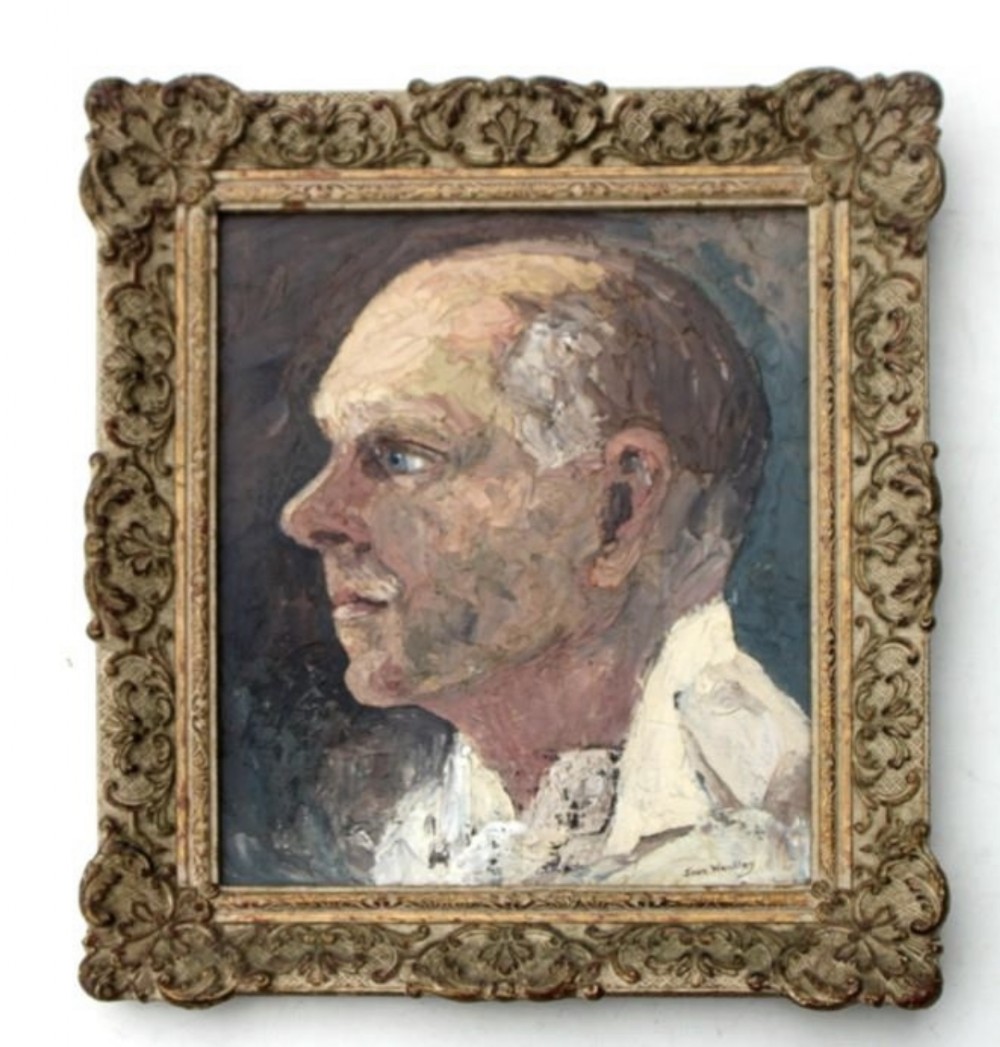 portrait of william de boudry falls by june woolley