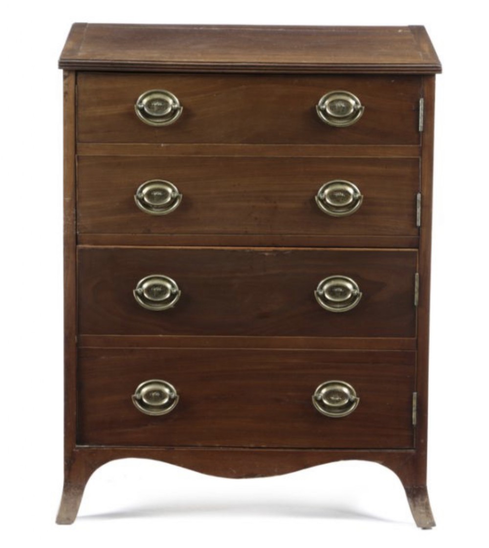 regency commode chest